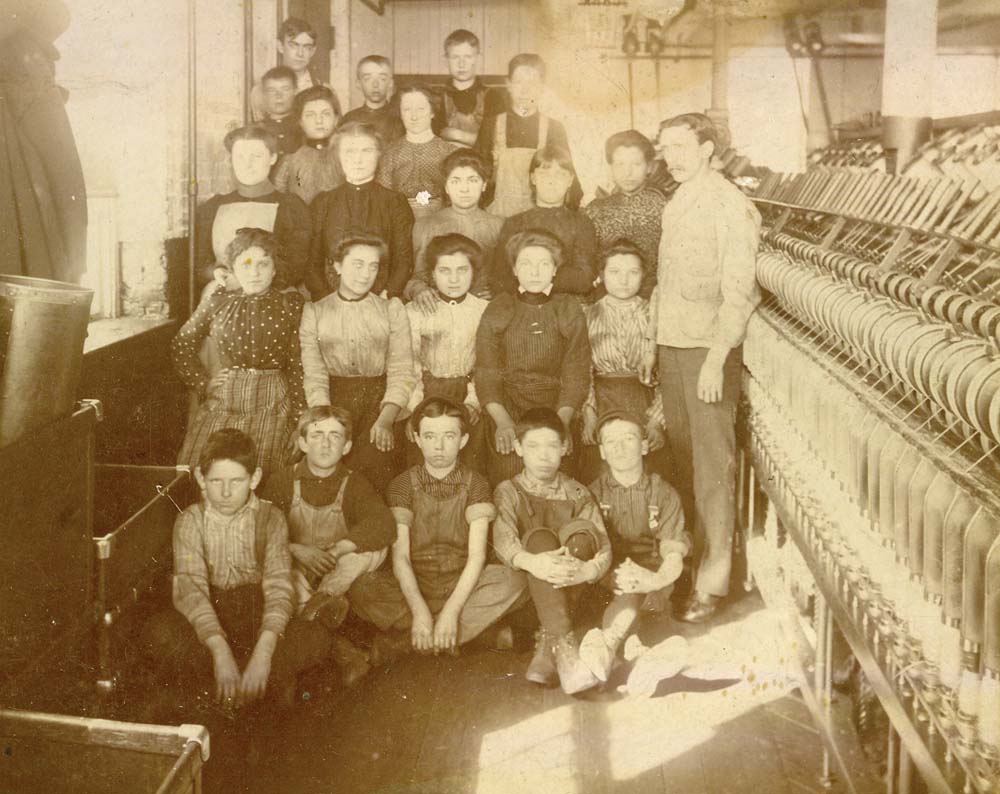 Enfants au travail, fin 19e siècle.
